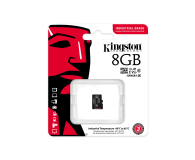 Kingston 8GB microSDHC Industrial Class 10 UHS-I/U3 A1 V30 - 1349725 - zdjęcie 2
